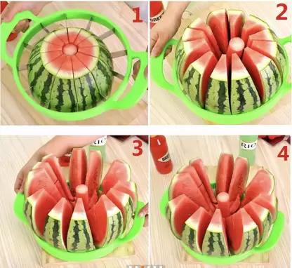 1184 Water Melon Cutter/Slicer with 8 Blades - SkyShopy 1184 Water Melon Cutter/Slicer with 8 Blades - SkyShopy